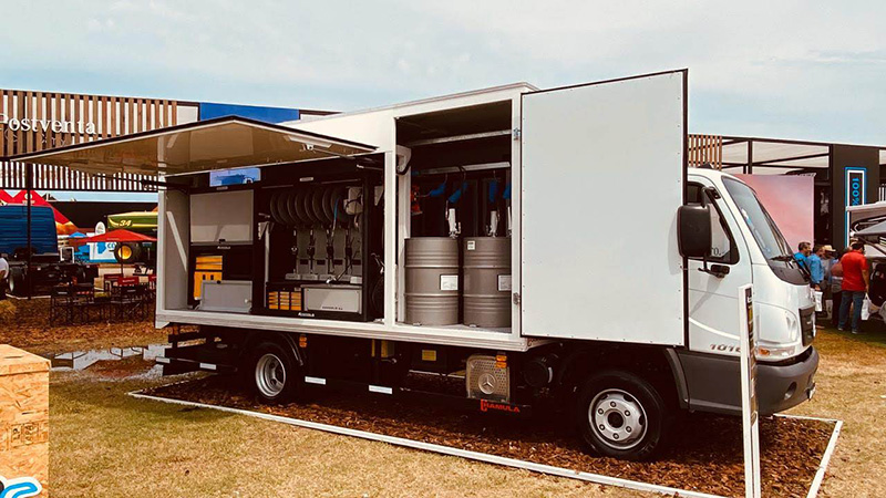 Taller Móvil sobre Camión